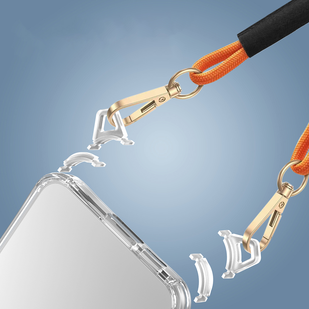 Samsung Galaxy A3 Uyumlu6 Kılıf Airbagli Takılabilir Askı Aparatlı Zore Snap Silikon Kapak - 2