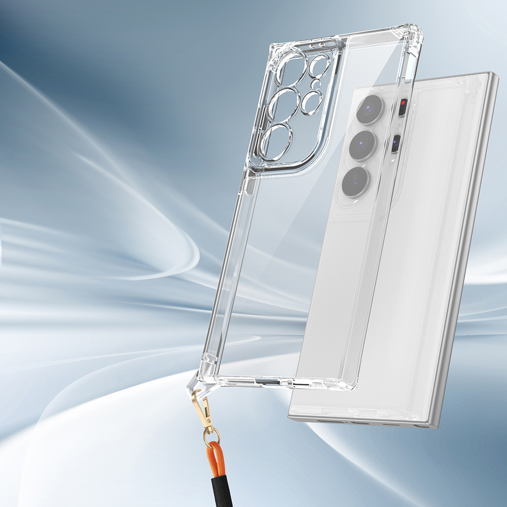 Samsung Galaxy S25 Uyumlu Ultra Kılıf Airbagli Takılabilir Askı Aparatlı Zore Snap Silikon Kapak - 5