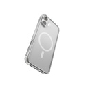 Apple iPhone 16 Uyumlu Kılıf Magsafe Şarj Özellikli Raptic Crystal MagSafe Serisi Şeffaf Kapak - 3