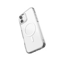 Apple iPhone 16 Uyumlu Kılıf Magsafe Şarj Özellikli Raptic Air Serisi Airbag Tasarımlı Metal Köşelikli Şeffaf Kapak - 12