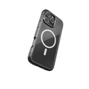 Apple iPhone 16 Pro Uyumlu Kılıf Magsafe Şarj Özellikli Raptic Air Serisi Airbag Tasarımlı Metal Köşelikli Şeffaf Kapak - 8