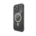 Apple iPhone 16 Pro Max Uyumlu Kılıf Magsafe Şarj Özellikli Raptic Air Serisi Airbag Tasarımlı Metal Köşelikli Şeffaf Kapak - 1