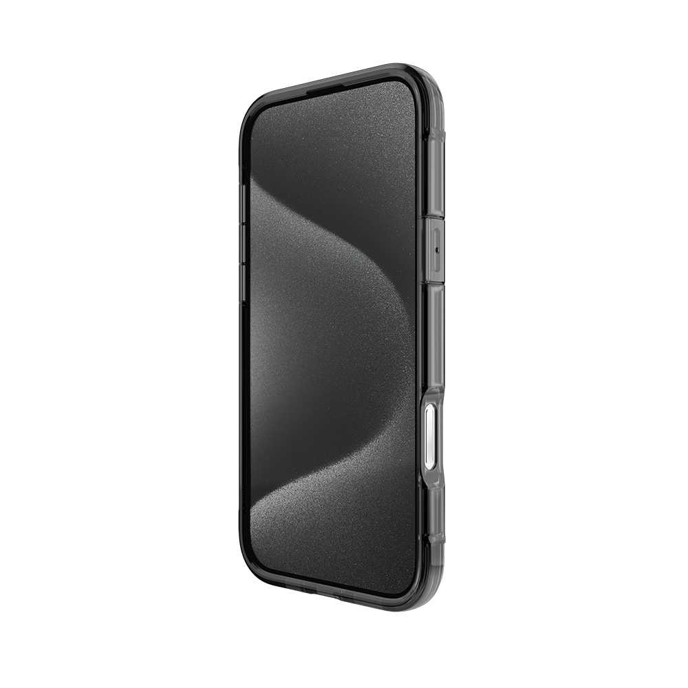 Apple iPhone 16 Pro Max Uyumlu Kılıf Magsafe Şarj Özellikli Raptic Air Serisi Airbag Tasarımlı Metal Köşelikli Şeffaf Kapak - 4