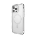 Apple iPhone 16 Pro Max Uyumlu Kılıf Magsafe Şarj Özellikli Raptic Air Serisi Airbag Tasarımlı Metal Köşelikli Şeffaf Kapak - 8