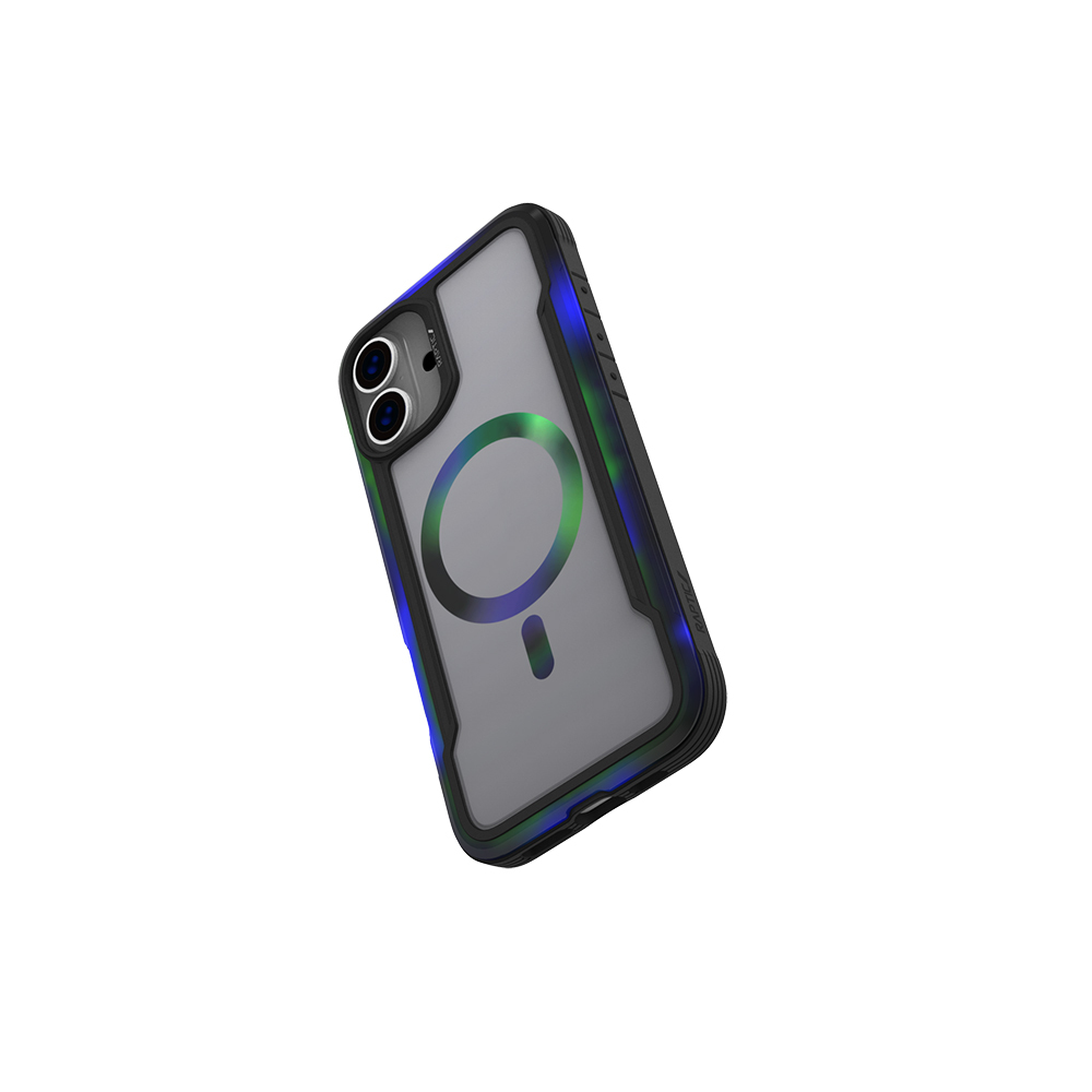 Apple iPhone 16 Pro Uyumlu Kılıf Magsafe Şarj Özellikli Airbagli Raptic Shield 2.0 Serisi Şeffaf Arka Yüzey Kapak - 9