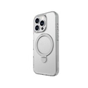 Apple iPhone 16 Pro Uyumlu Kılıf Magsafe Şarj Özellikli Raptic Air Stand Serisi Buzlu Transparan Tasarımlı Standlı Kapak - 2