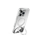 Apple iPhone 16 Pro Uyumlu Magsafe Şarj Özellikli Kılıf Raptic Air Stand Serisi Aynalı Arka Yüzey Standlı Kapak - 7