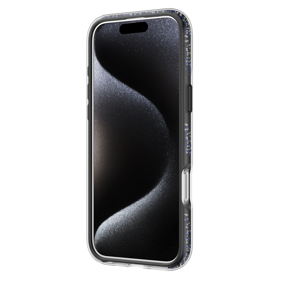 Apple iPhone 16 Pro Max Uyumlu Kılıf Magsafe Şarj Özellikli Raptic AirJoy Serisi Boncuk Tasarımlı Şeffaf Kapak - 8