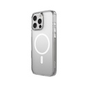 Apple iPhone 16 Pro Uyumlu Kılıf Magsafe Şarj Özellikli Raptic Crystal MagSafe Serisi Şeffaf Kapak - 4