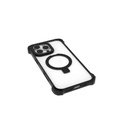 Apple iPhone 16 Pro Max Uyumlu Kılıf Magsafe Şarj Özellikli Raptic Dual Serisi Şeffaf Standlı Kapak - 16