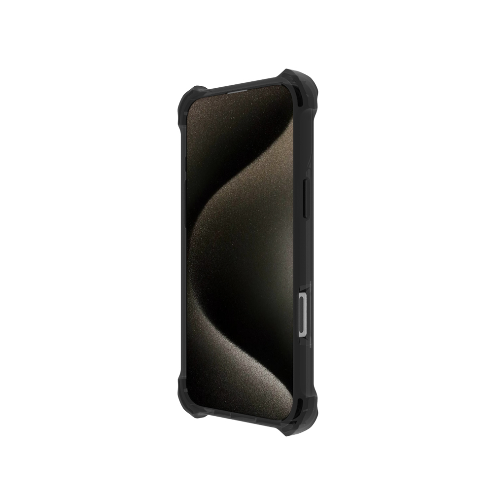 Apple iPhone 16 Pro Max Uyumlu Kılıf Magsafe Şarj Özellikli Raptic Dual Serisi Şeffaf Standlı Kapak - 18