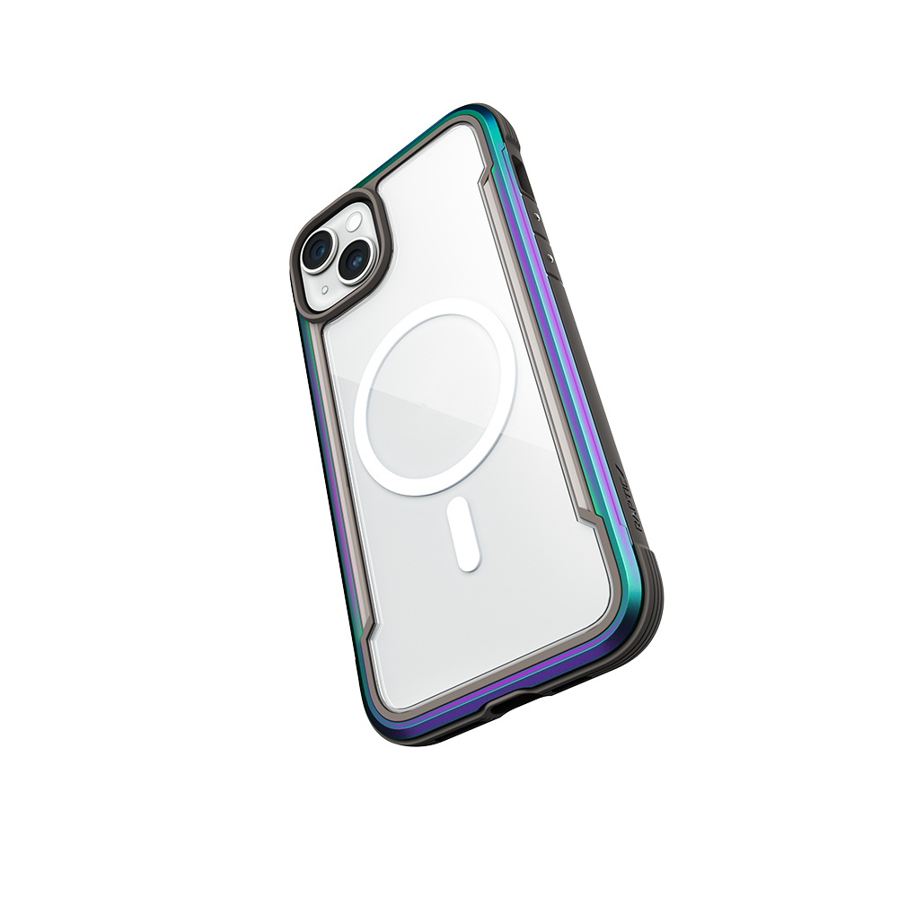 Apple iPhone 15 Uyumlu Kılıf Magsafe Şarj Özellikli Airbagli Raptic Shield Serisi Şeffaf Arka Yüzey Kapak - 1