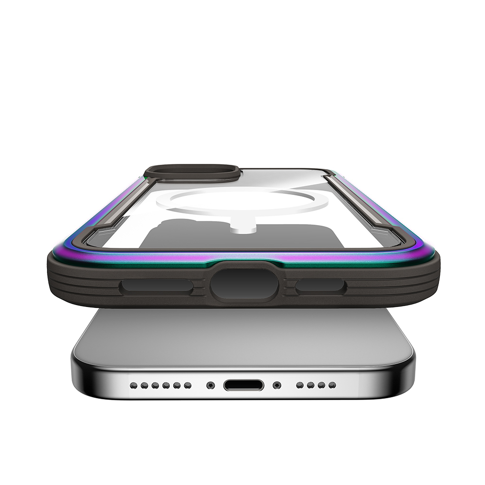 Apple iPhone 15 Uyumlu Kılıf Magsafe Şarj Özellikli Airbagli Raptic Shield Serisi Şeffaf Arka Yüzey Kapak - 5