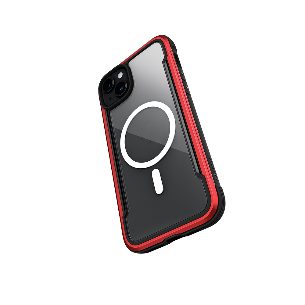 Apple iPhone 15 Uyumlu Kılıf Magsafe Şarj Özellikli Airbagli Raptic Shield Serisi Şeffaf Arka Yüzey Kapak - 6