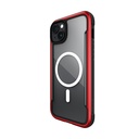 Apple iPhone 15 Uyumlu Kılıf Magsafe Şarj Özellikli Airbagli Raptic Shield Serisi Şeffaf Arka Yüzey Kapak - 7