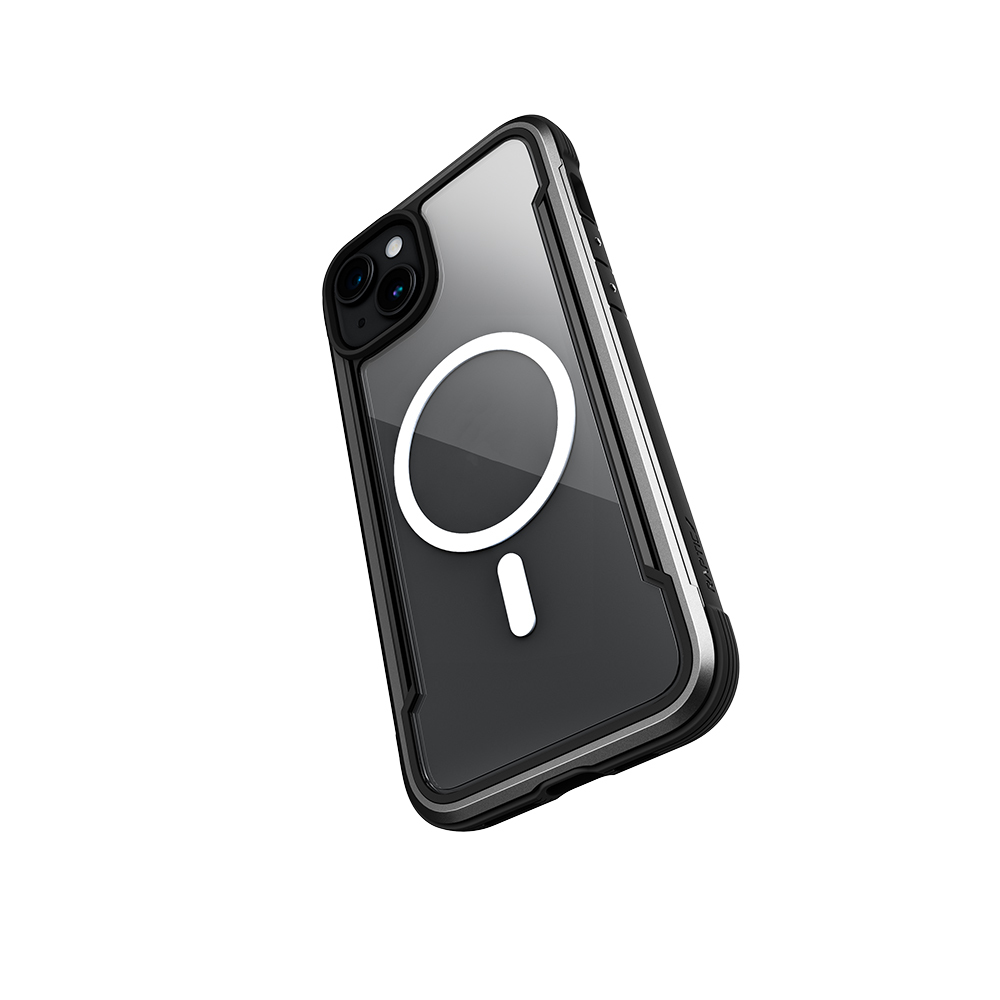 Apple iPhone 15 Uyumlu Kılıf Magsafe Şarj Özellikli Airbagli Raptic Shield Serisi Şeffaf Arka Yüzey Kapak - 11