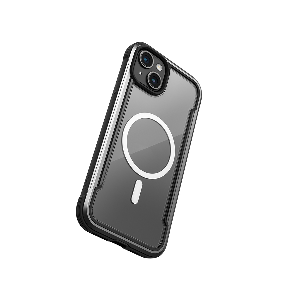 Apple iPhone 15 Uyumlu Kılıf Magsafe Şarj Özellikli Airbagli Raptic Shield Serisi Şeffaf Arka Yüzey Kapak - 14