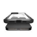 Apple iPhone 15 Uyumlu Kılıf Magsafe Şarj Özellikli Airbagli Raptic Shield Serisi Şeffaf Arka Yüzey Kapak - 15