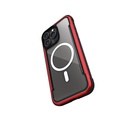 Apple iPhone 15 Pro Uyumlu Kılıf Magsafe Şarj Özellikli Airbagli Raptic Shield Serisi Şeffaf Arka Yüzey Kapak - 1