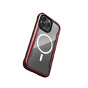 Apple iPhone 15 Pro Uyumlu Kılıf Magsafe Şarj Özellikli Airbagli Raptic Shield Serisi Şeffaf Arka Yüzey Kapak - 4