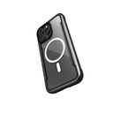 Apple iPhone 15 Pro Max Uyumlu Kılıf Magsafe Şarj Özellikli Airbagli Raptic Shield Serisi Şeffaf Arka Yüzey Kapak - 1