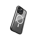 Apple iPhone 15 Pro Max Uyumlu Kılıf Magsafe Şarj Özellikli Airbagli Raptic Shield Serisi Şeffaf Arka Yüzey Kapak - 4