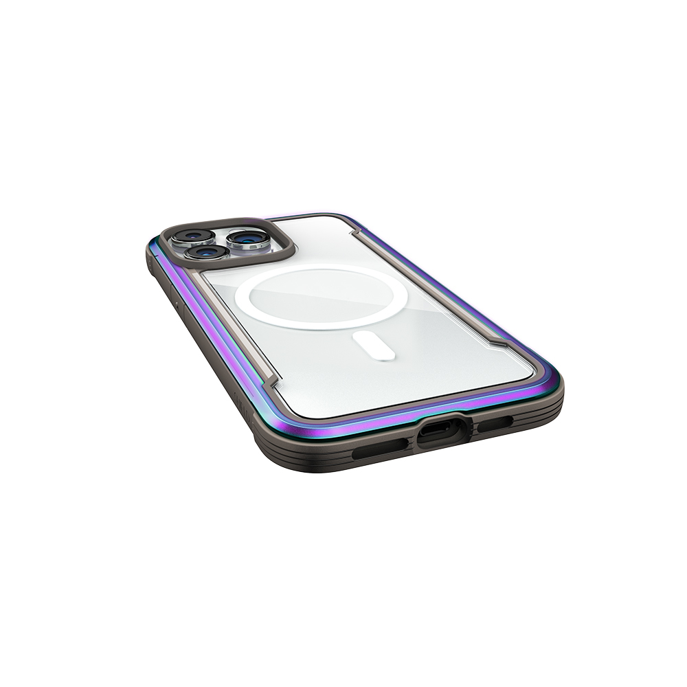 Apple iPhone 15 Pro Max Uyumlu Kılıf Magsafe Şarj Özellikli Airbagli Raptic Shield Serisi Şeffaf Arka Yüzey Kapak - 13