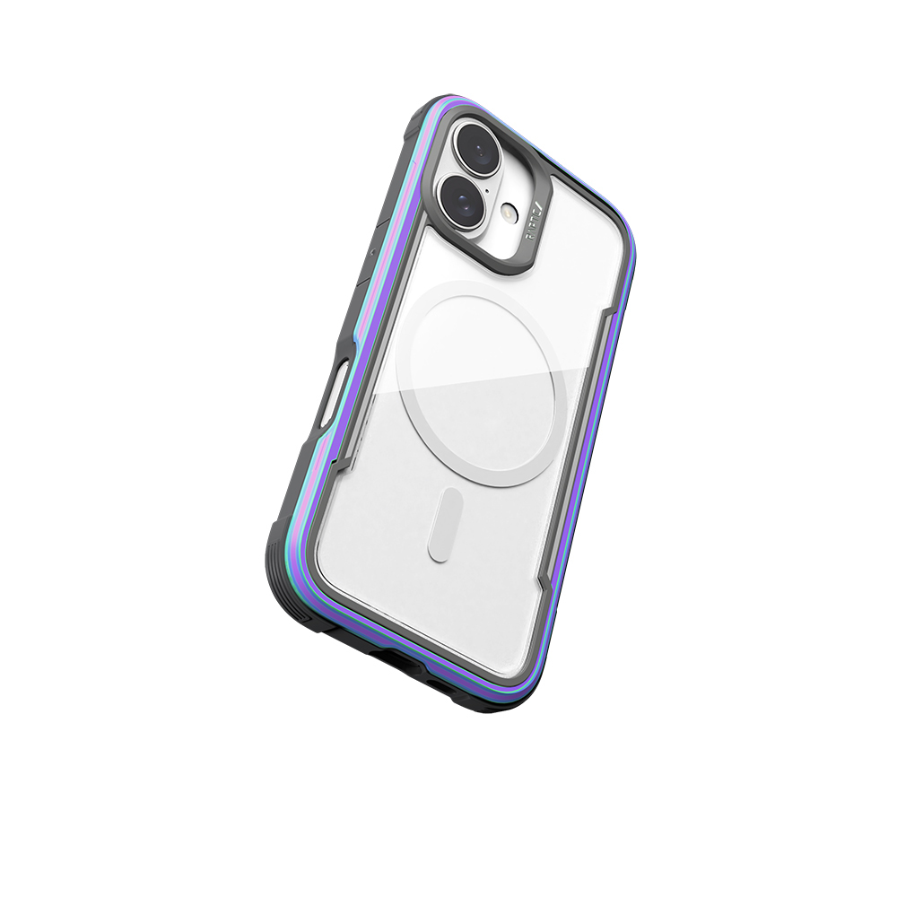 Apple iPhone 16 Uyumlu Kılıf Magsafe Şarj Özellikli Airbagli Raptic Shield Serisi Şeffaf Arka Yüzey Kapak - 19