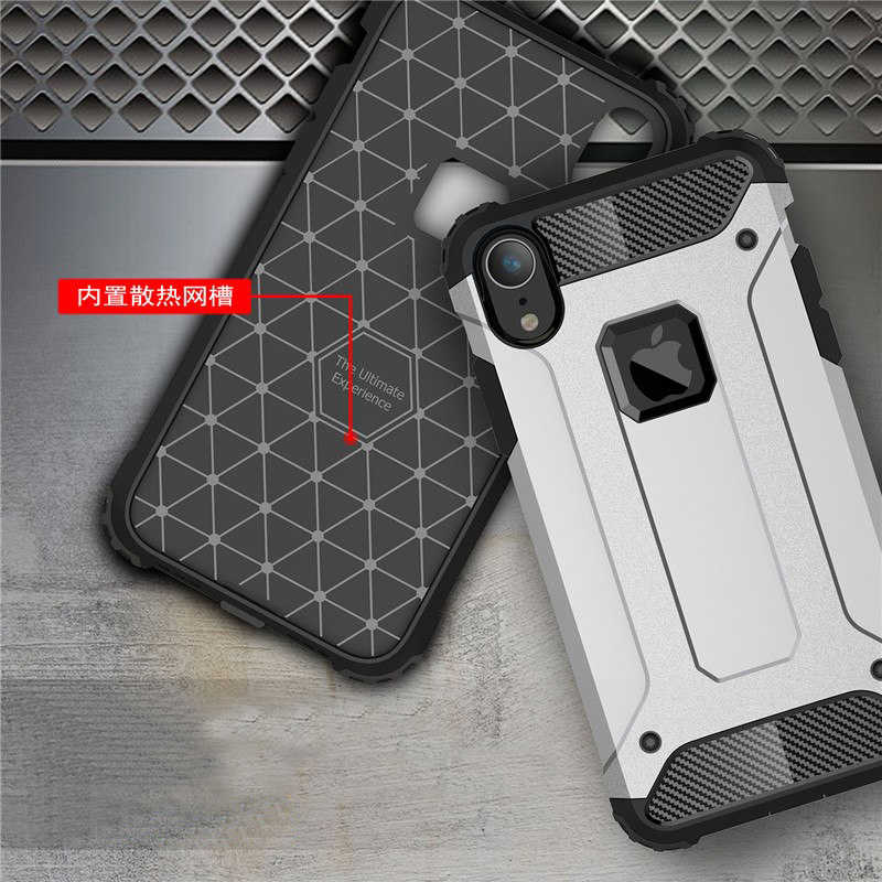 Apple iPhone XR Uyumlu Kılıf Zore Crash Silikon Kapak - 4