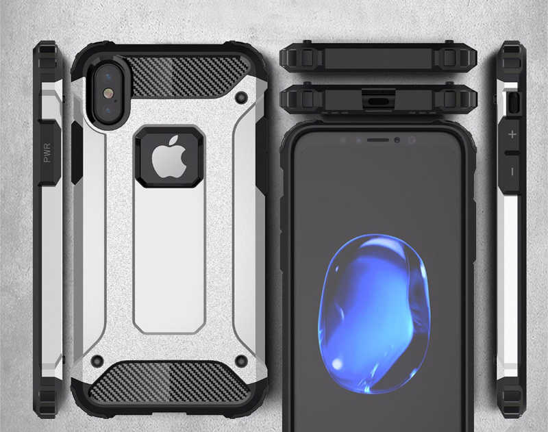 Apple iPhone XS Max Uyumlu Kılıf Zore Crash Silikon Kapak - 5