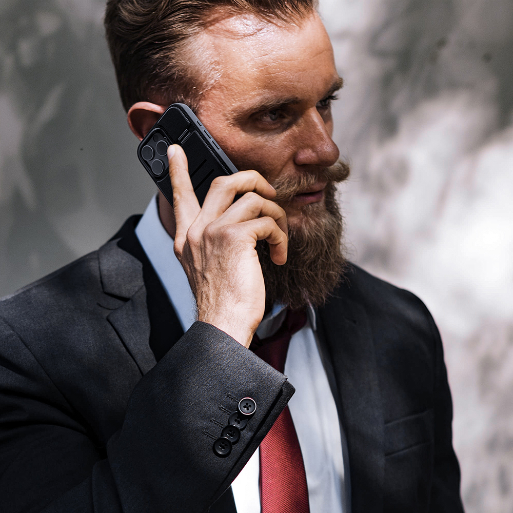 Apple iPhone 16 Pro Max Uyumlu Kılıf Magsafe Şarj Özellikli Raptic Slim Wallet Serisi Deri Görünümlü Kartlıklı Standlı Kapak - 12