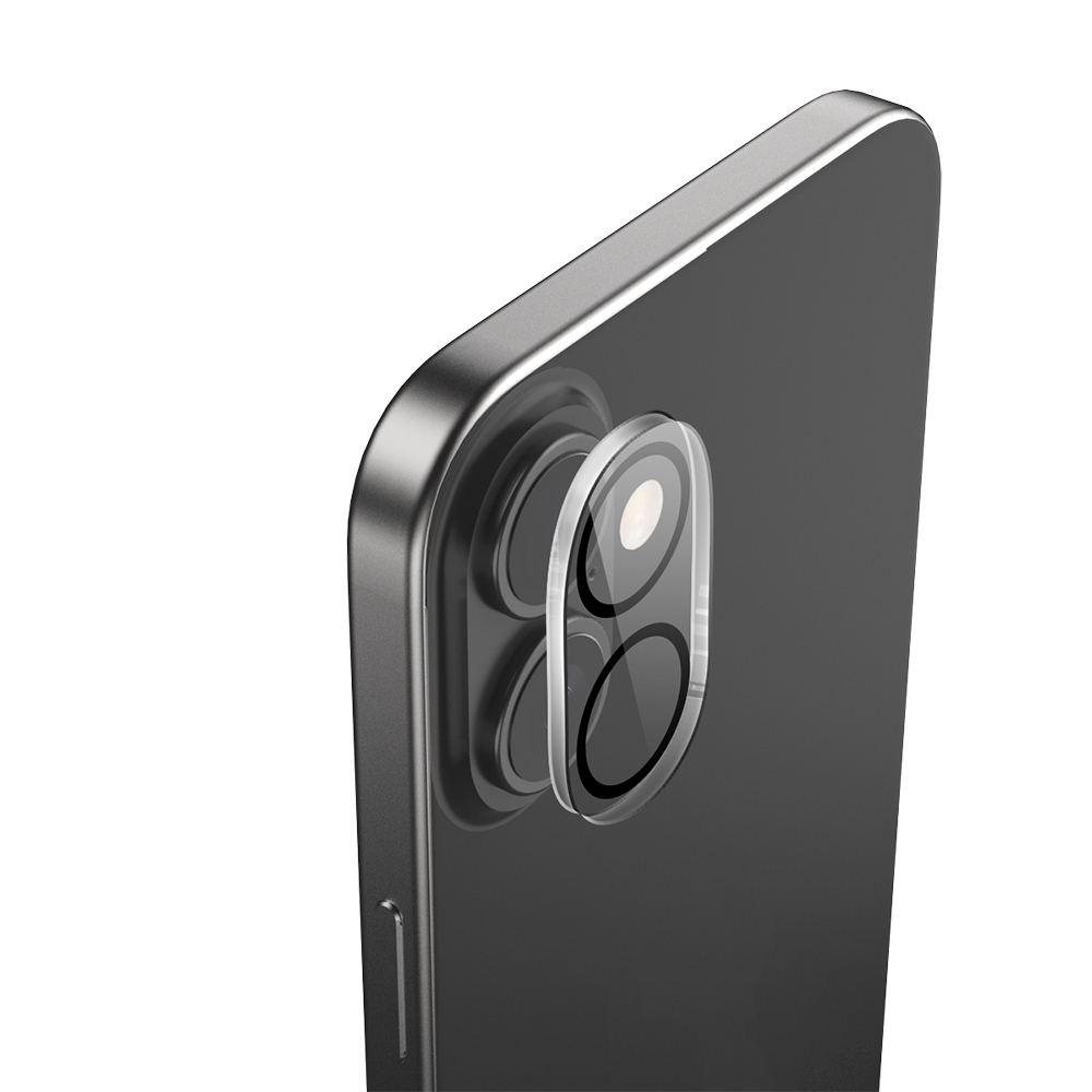 Apple iPhone 16 Uyumlu Raptic Glass Serisi Kamera Lens Koruyucu - 1