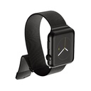 Apple Watch 7 45mm Uyumlu Raptic Hybrid Serisi Metal Hasır Kordon - 3