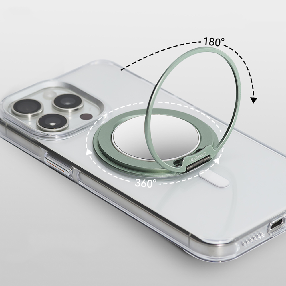 Raptic Mirror Serisi Magnetik Özellikli Aynalı 360 Derece Dönebilen Parmak Ring Stand - 4