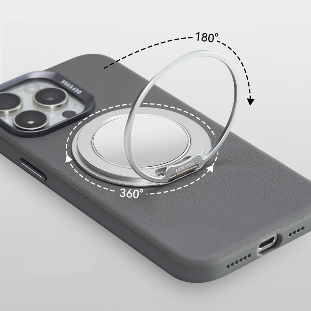 Raptic Mirror Serisi Magnetik Özellikli Aynalı 360 Derece Dönebilen Parmak Ring Stand - 8