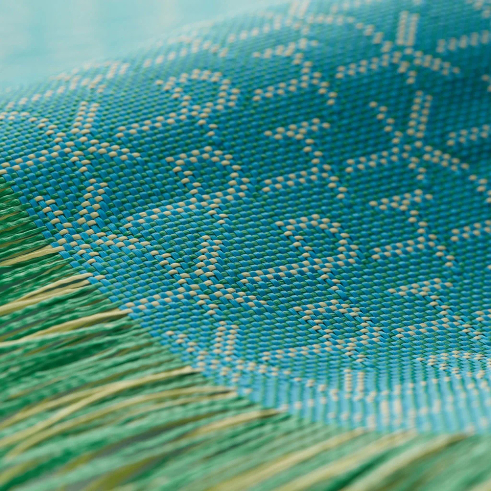 Apple iPhone 16 Pro Uyumlu Kılıf MagSafe Şarj Özellikli Aramid Fiber Pitaka Tactile Woven Monogram Serisi Kapak - 14