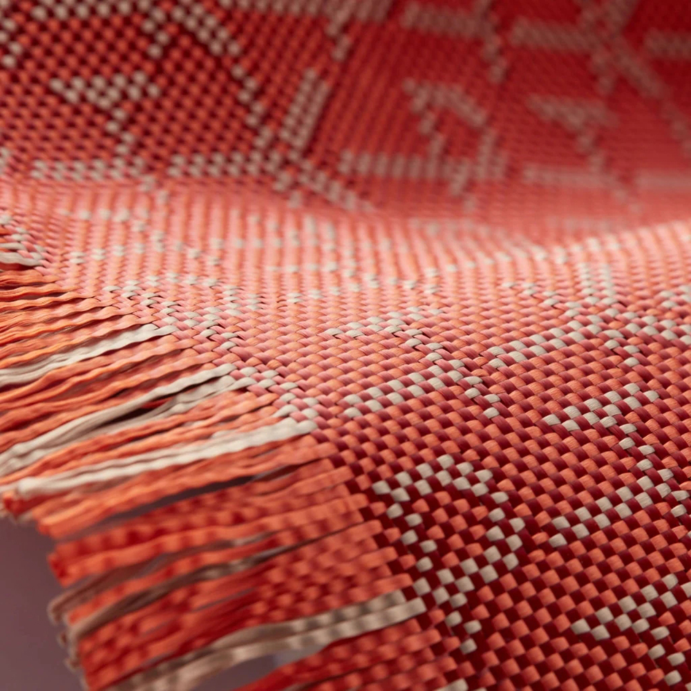 Apple iPhone 16 Pro Max Uyumlu Kılıf MagSafe Şarj Özellikli Aramid Fiber Pitaka Tactile Woven Monogram Serisi Kapak - 18