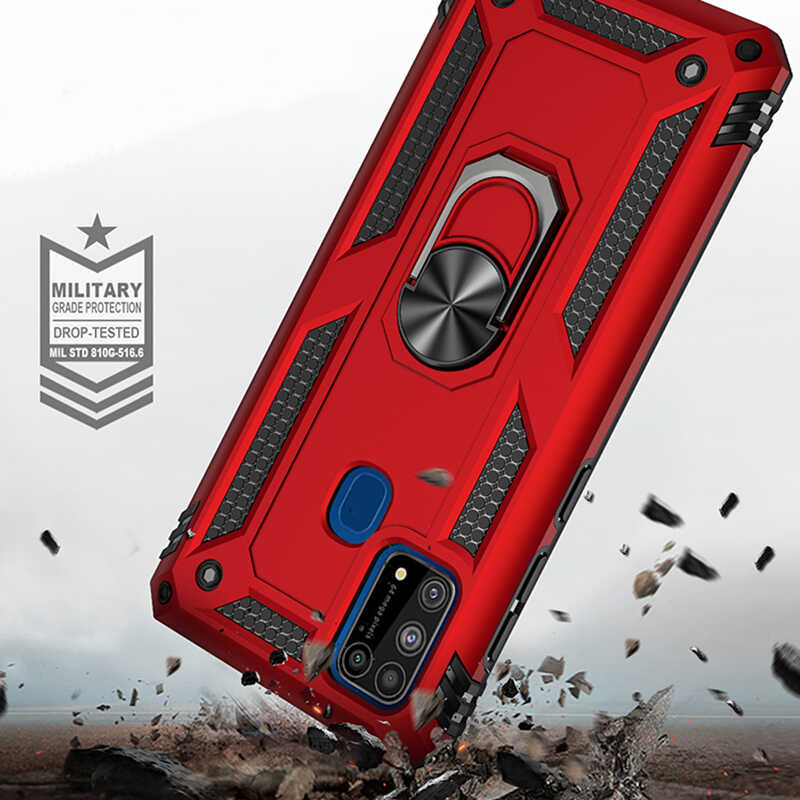 Samsung Galaxy M31 Uyumlu Kılıf Zore Vega Kapak - 3