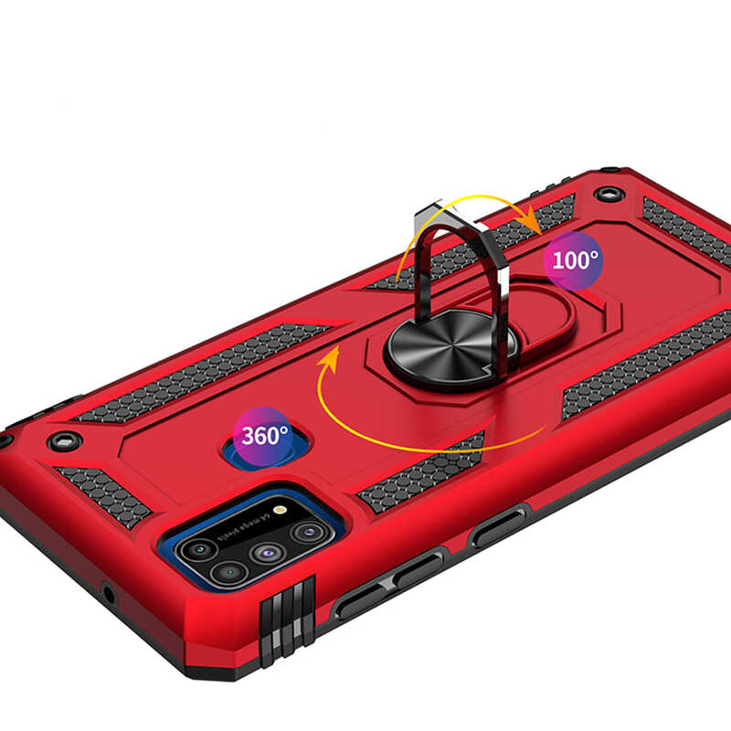 Samsung Galaxy M31 Uyumlu Kılıf Zore Vega Kapak - 4