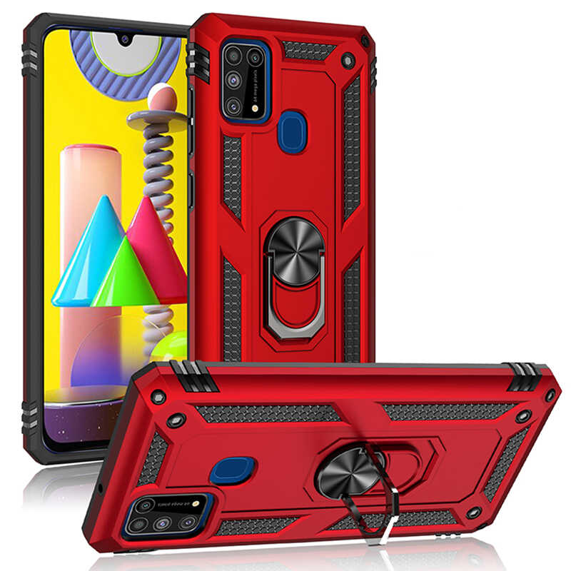 Samsung Galaxy M31 Uyumlu Kılıf Zore Vega Kapak - 6