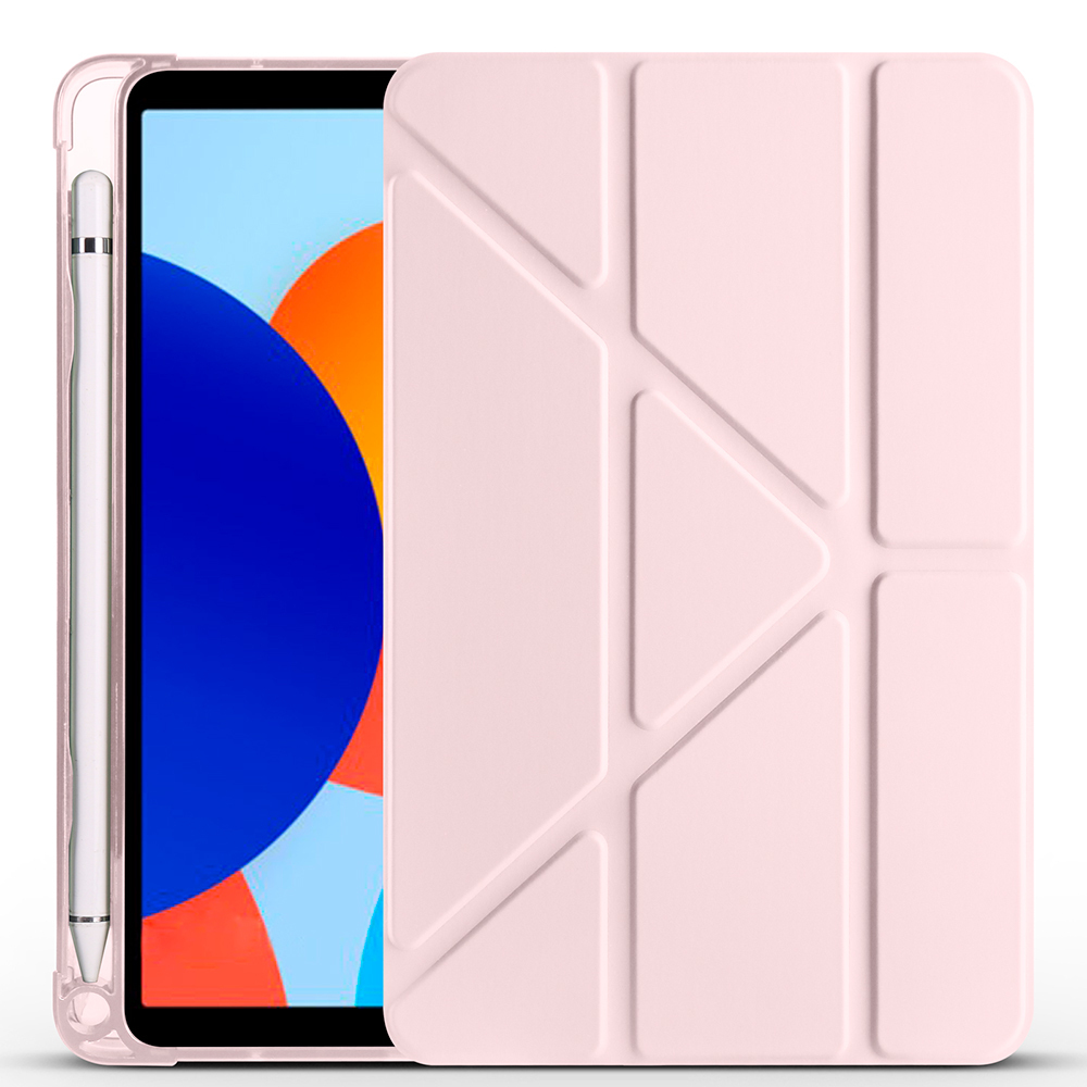 Xiaomi Redmi Pad SE 8.7 Uyumlu Kılıf Zore Tri Folding Kalem Bölmeli Standlı Kılıf - 2