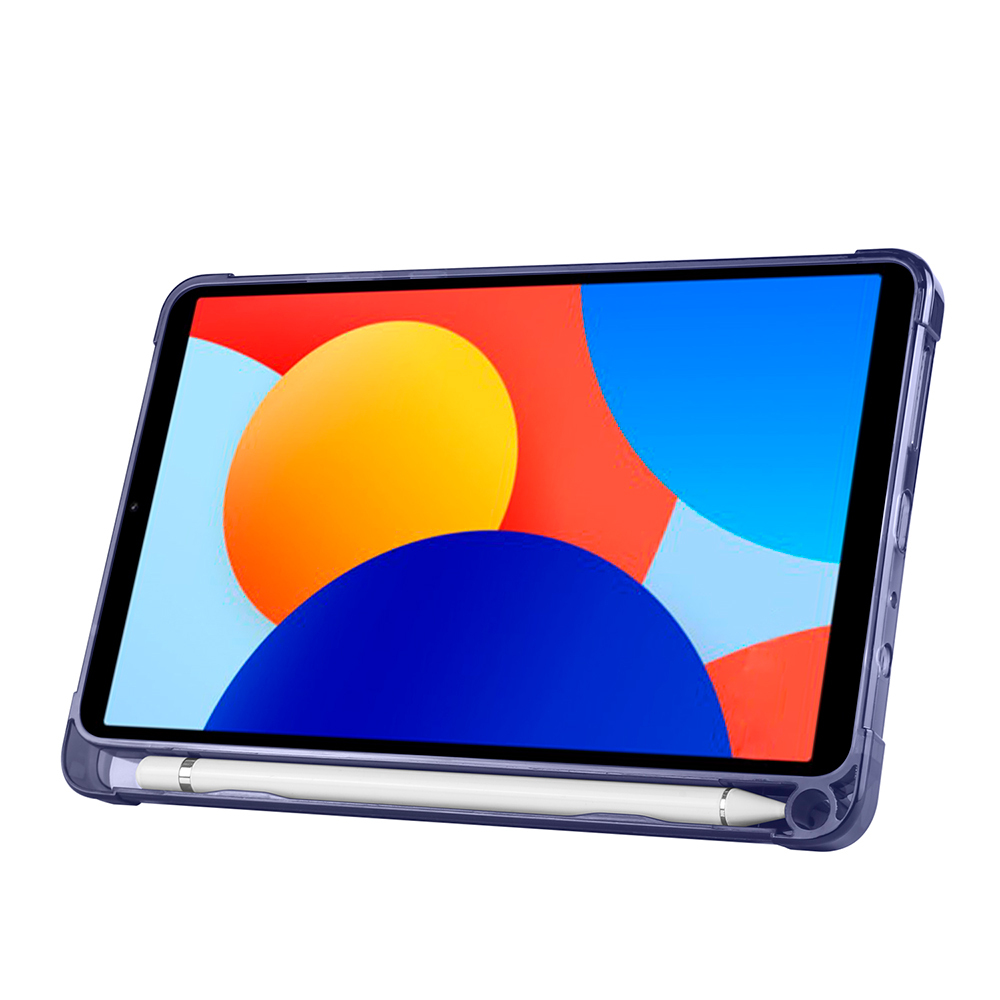Xiaomi Redmi Pad SE 8.7 Uyumlu Kılıf Zore Tri Folding Kalem Bölmeli Standlı Kılıf - 16