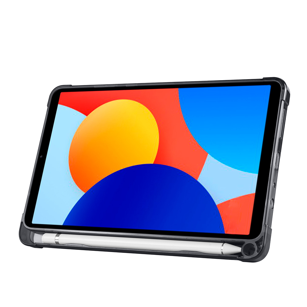 Xiaomi Redmi Pad SE 8.7 Uyumlu Kılıf Zore Tri Folding Kalem Bölmeli Standlı Kılıf - 17