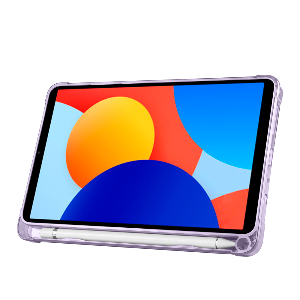 Xiaomi Redmi Pad SE 8.7 Uyumlu Kılıf Zore Tri Folding Kalem Bölmeli Standlı Kılıf - 21