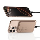 Recci RP33 PD 20W Ultra İnce Led Göstergeli Hızlı Şarj Özellikli Wireless Powerbank 15W 5000mAh - 6