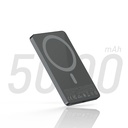 Recci RP33 PD 20W Ultra İnce Led Göstergeli Hızlı Şarj Özellikli Wireless Powerbank 15W 5000mAh - 15