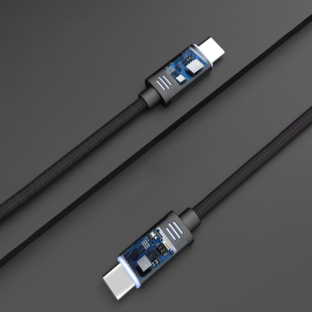 Lenyes LC532 Type-C to Type-C Hızlı Şarj Özellikli Data ve Şarj Kablosu 60W 1M - 6