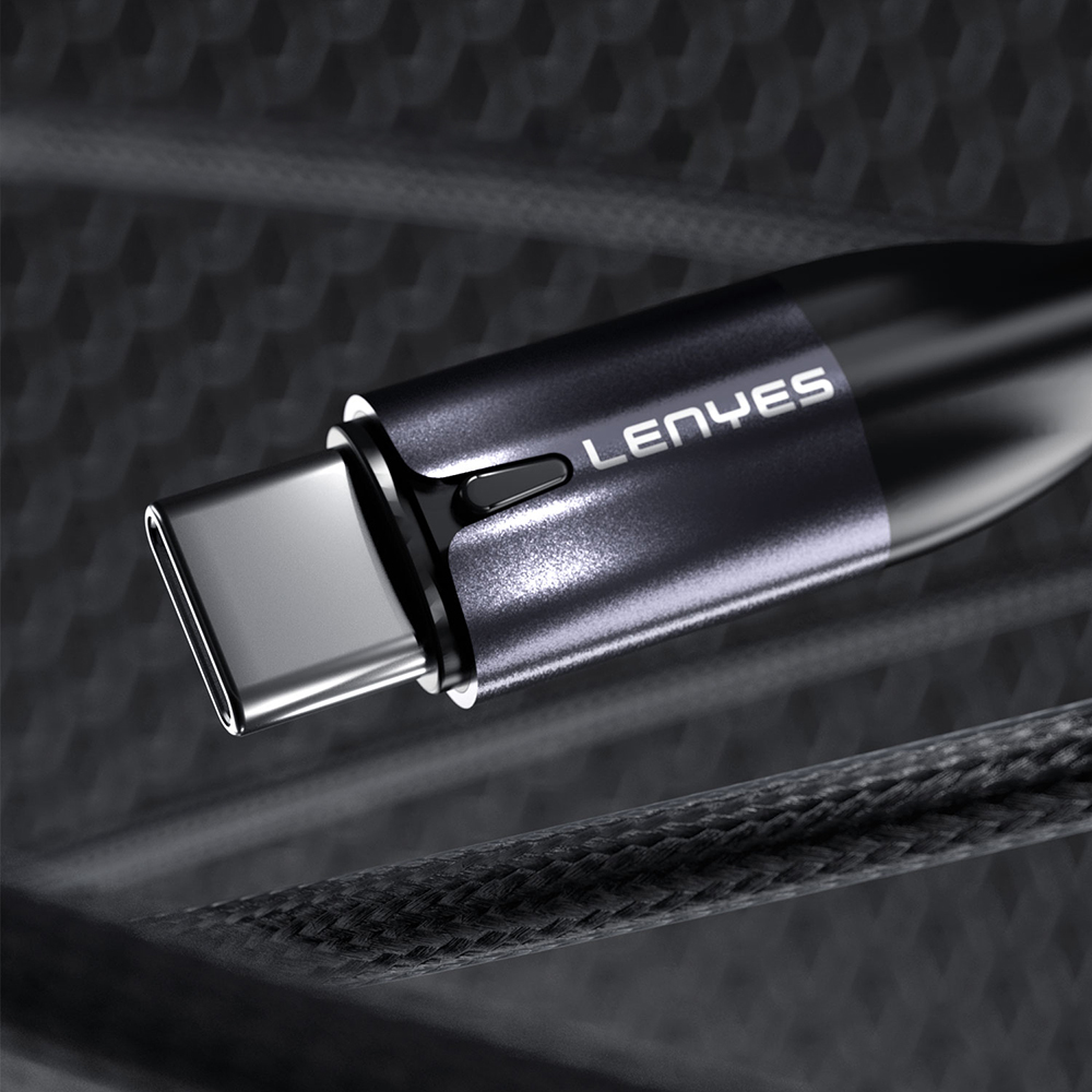 Lenyes LC535 Type-C to Type-C Hızlı Şarj Özellikli Data ve Şarj Kablosu 60W 1M - 4