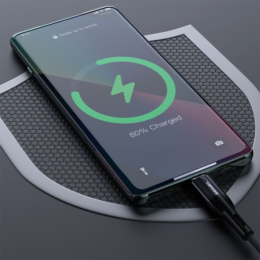 Lenyes LC535 Type-C to Type-C Hızlı Şarj Özellikli Data ve Şarj Kablosu 60W 1M - 7