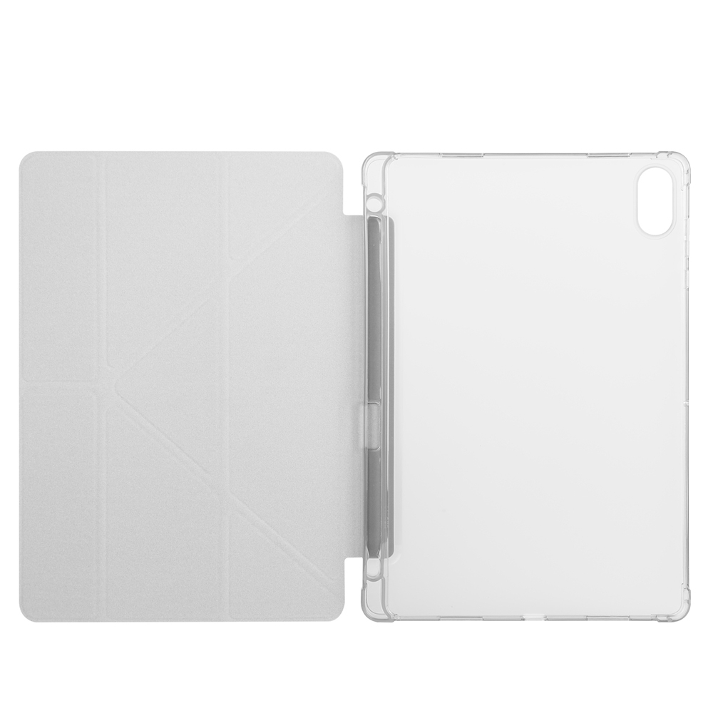 Honor Pad X8A Uyumlu Kılıf Zore Tri Folding Kalem Bölmeli Standlı Kılıf - 8